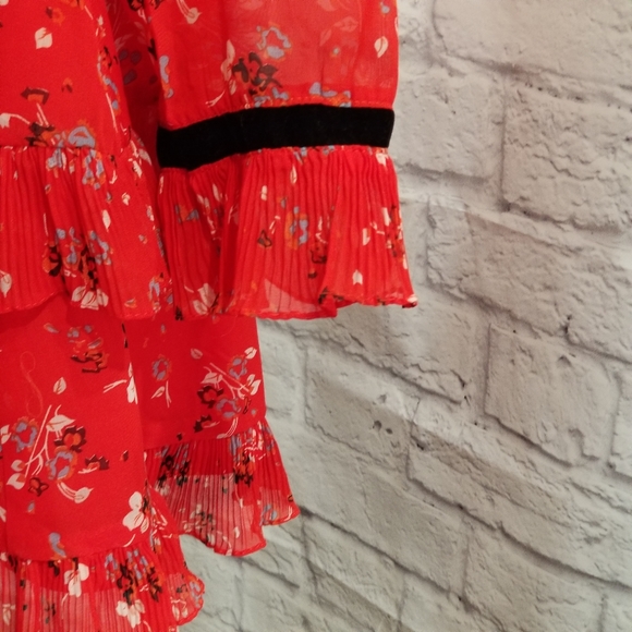 Lulus Red Ruffled Dress - Picture 8 of 10